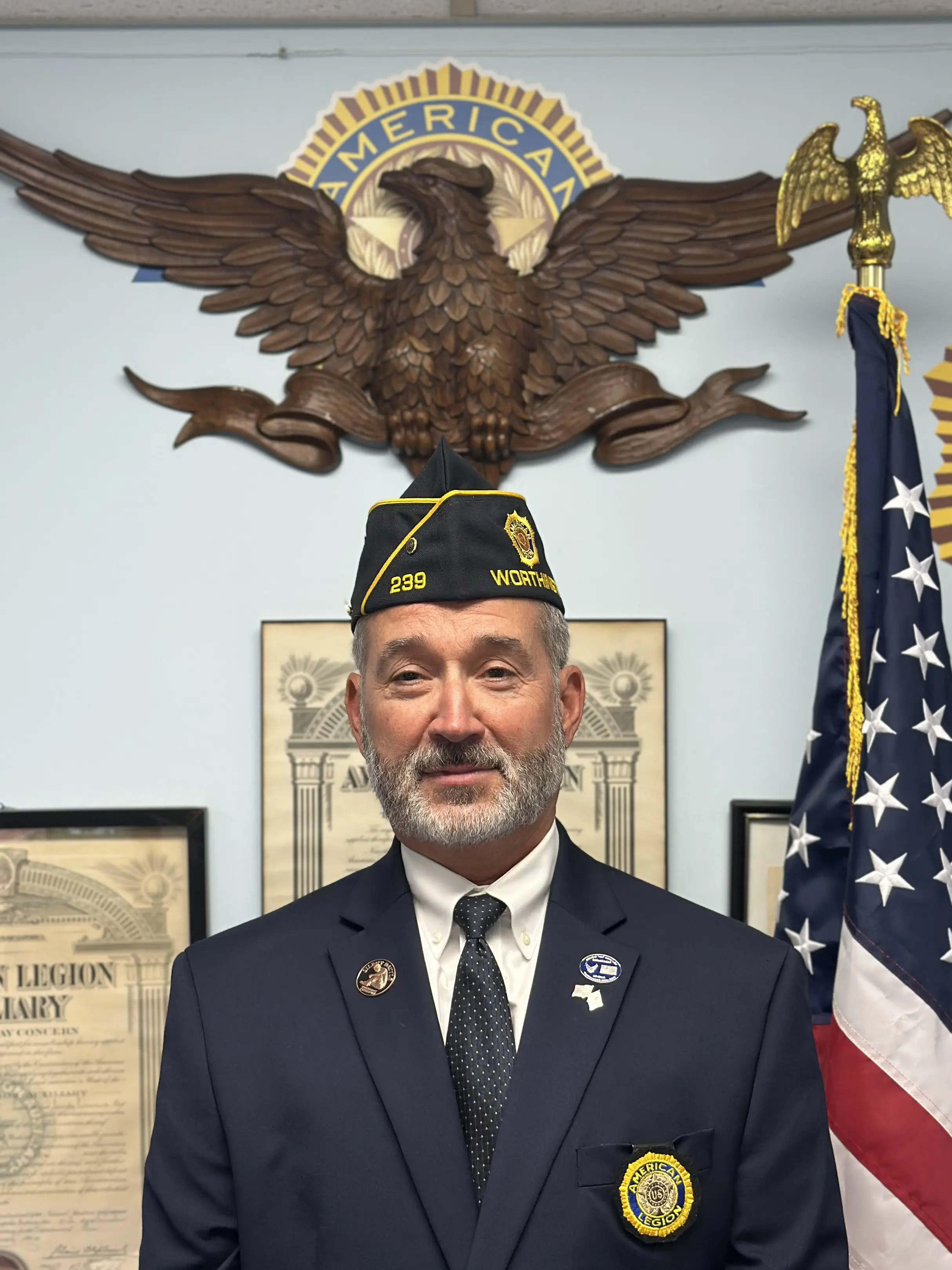 Photo of Glenn Luksik, Commander.